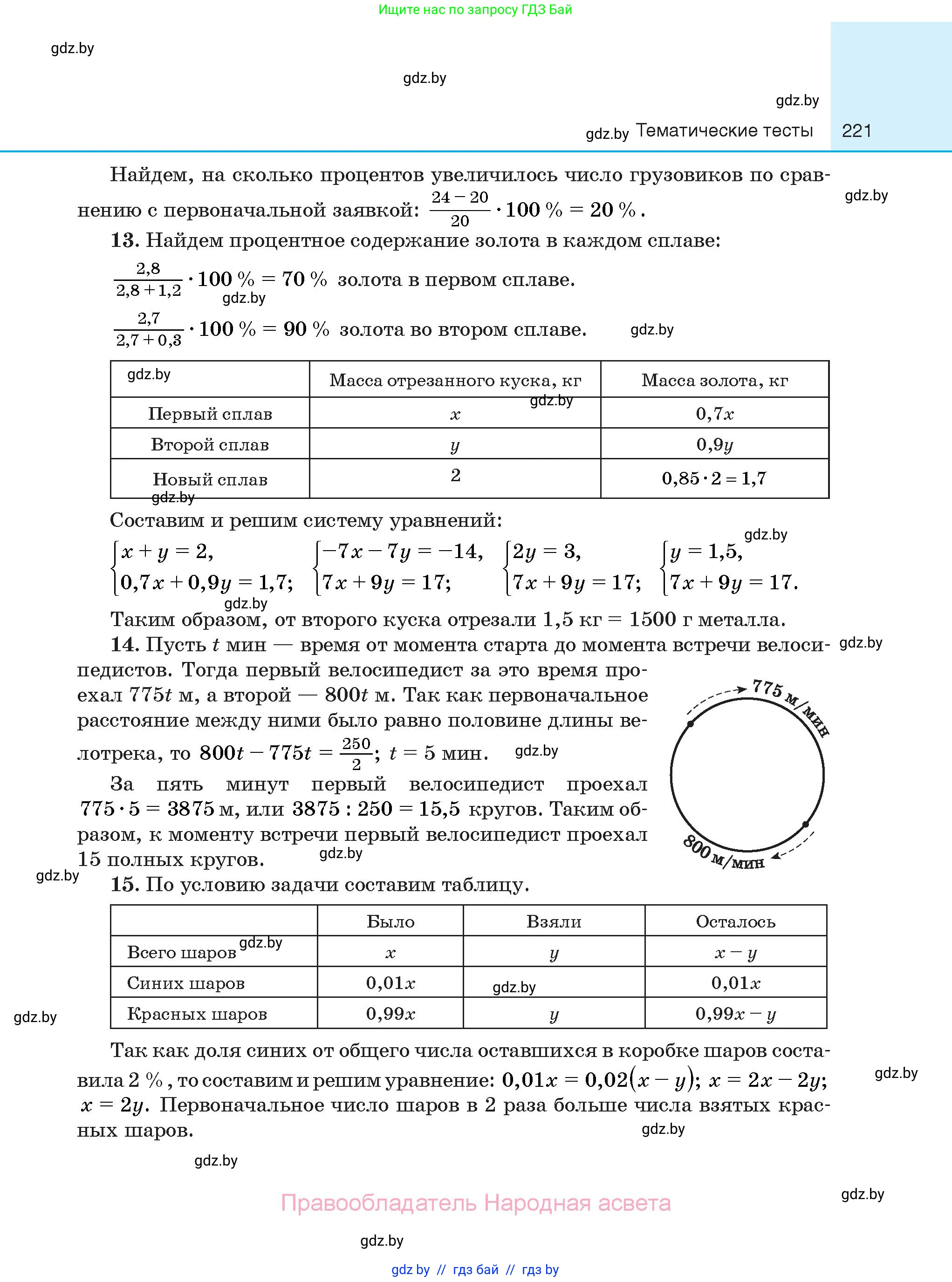 Алгебра, 10 класс Сборник задач, авторы: Арефьева Ирина Глебовна, Пирютко Ольга Николаевна, издательство Народная асвета, Минск, 2020, белого цвета, страница 221