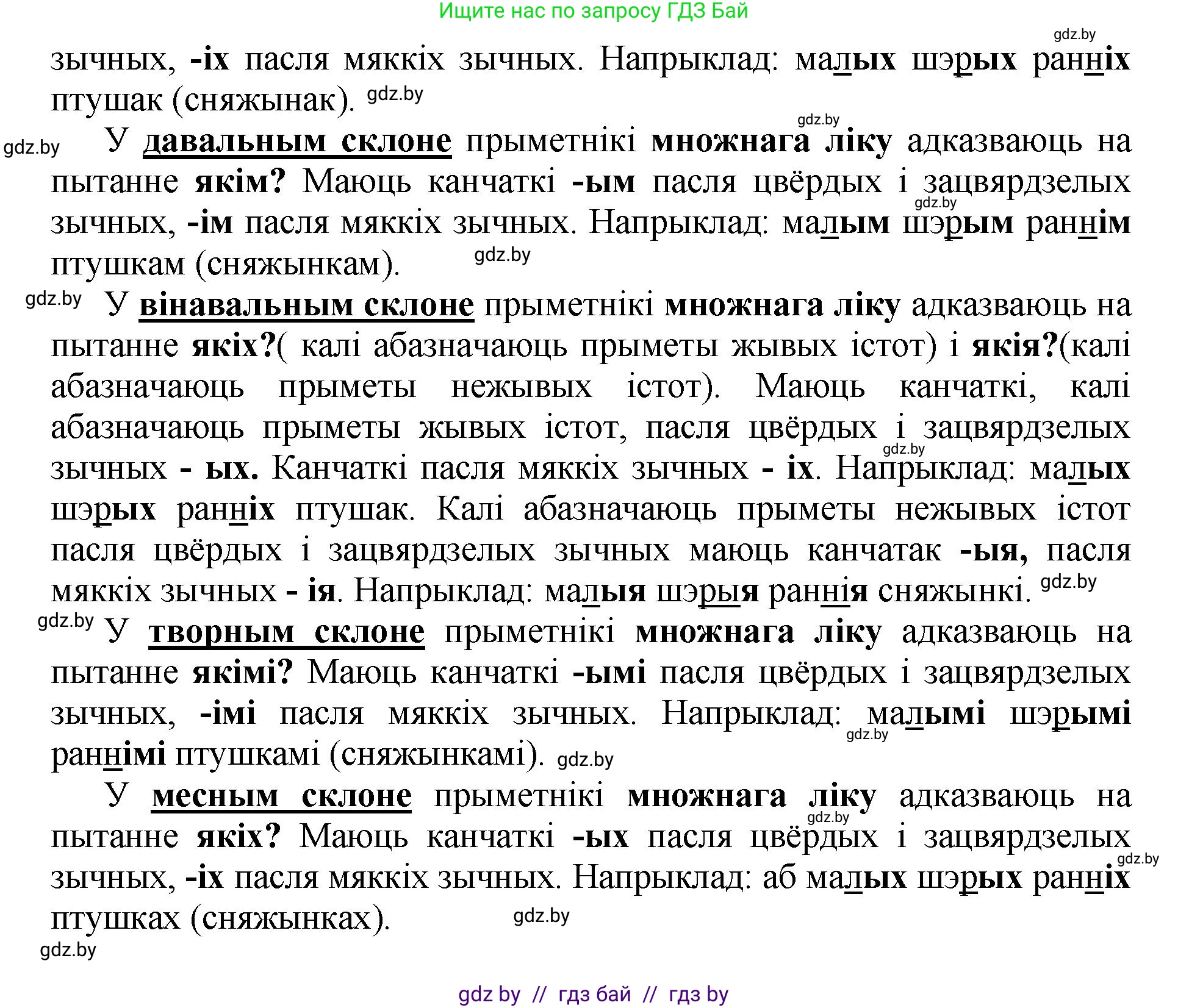 Белорусский язык (Беларуская мова), 4 класс Учебник, автор: Свірыдзенка Вольга Іванаўна, издательство Нацыянальны інстытут адукацыі, Минск, 2024, голубого цвета, Частка 2, страница 45, Решение 2024 (продолжение 4)