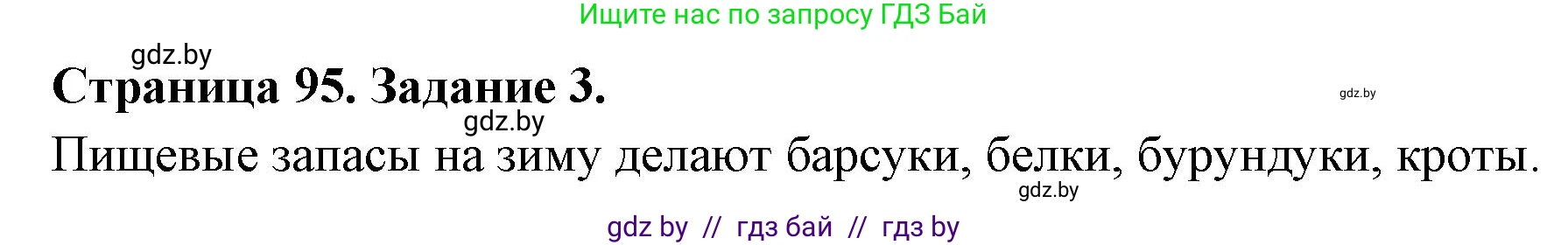 Биология, 6 класс рабочая тетрадь, авторы: Лисов Николай Дмитриевич, Борщевская Елена Валерьевна, издательство Аверсэв, Минск, 2021, жёлтого цвета, страница 95, номер 3, Решение
