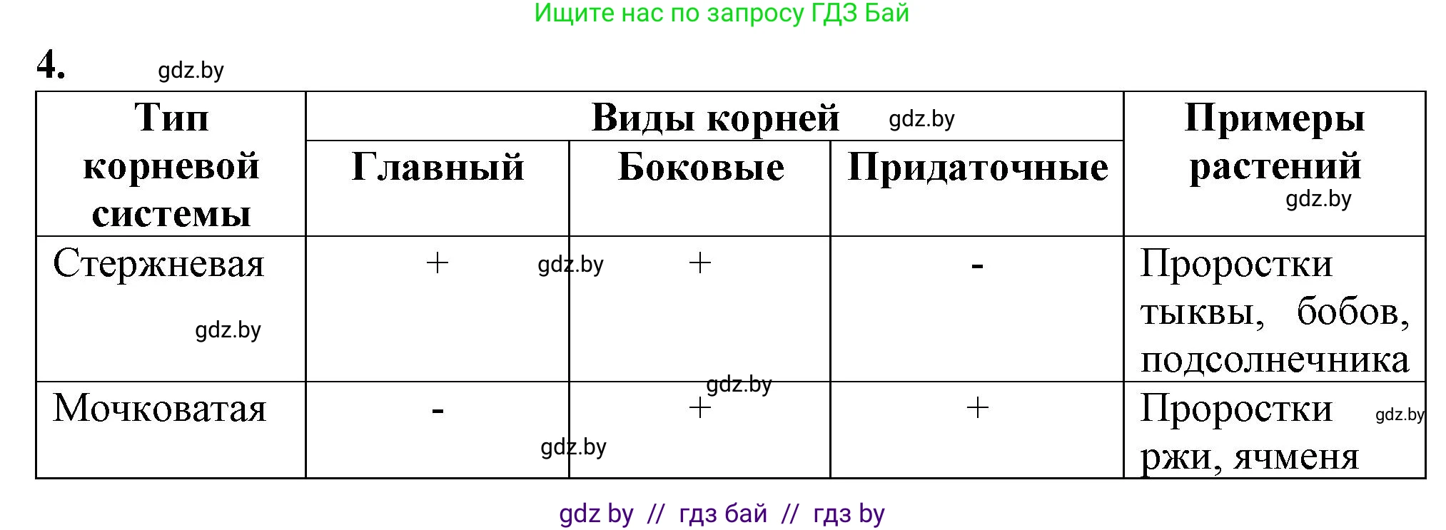 Биология, 7 класс Тетрадь для лабораторных и практических работ, автор: Лисов Николай Дмитриевич, издательство Аверсэв, Минск, 2022, зелёного цвета, страница 27, номер 4, Решение