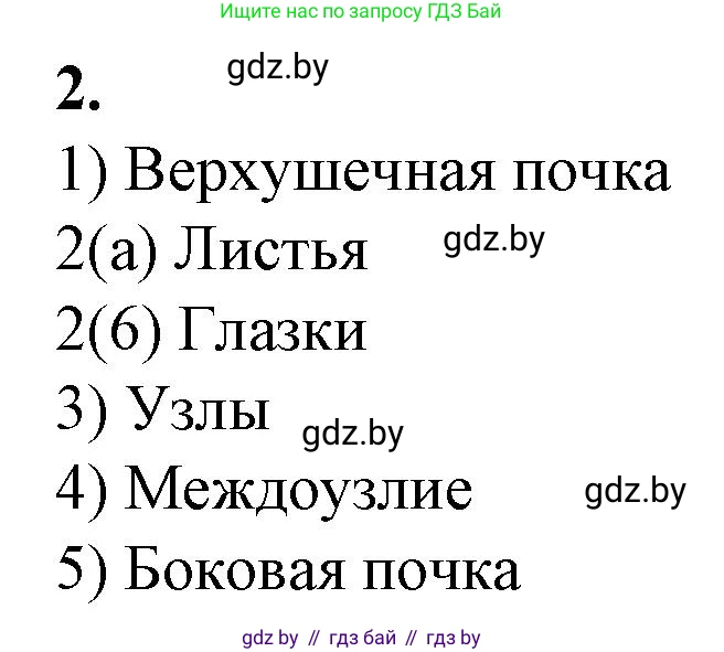 Биология, 7 класс Тетрадь для лабораторных и практических работ, автор: Лисов Николай Дмитриевич, издательство Аверсэв, Минск, 2022, зелёного цвета, страница 39, номер 2, Решение