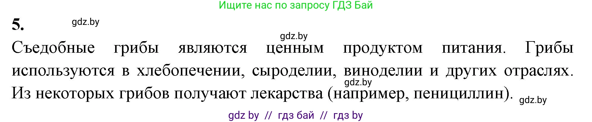 Биология, 7 класс рабочая тетрадь, автор: Лисов Николай Дмитриевич, издательство Аверсэв, Минск, 2022, коричневого цвета, страница 31, номер 5, Решение