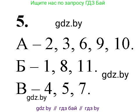 Биология, 8 класс рабочая тетрадь, автор: Лисов Николай Дмитриевич, издательство Аверсэв, Минск, 2018, зелёного цвета, страница 90, номер 5, Решение