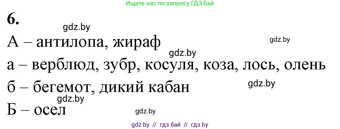 Биология, 8 класс рабочая тетрадь, автор: Лисов Николай Дмитриевич, издательство Аверсэв, Минск, 2018, зелёного цвета, страница 114, номер 6, Решение