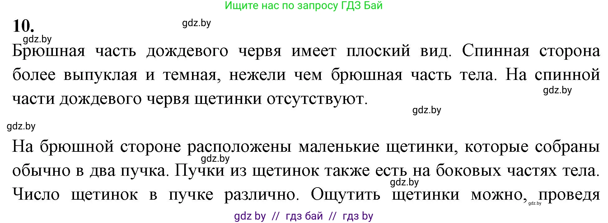 Биология, 8 класс рабочая тетрадь, автор: Лисов Николай Дмитриевич, издательство Аверсэв, Минск, 2018, зелёного цвета, страница 17, номер 10, Решение