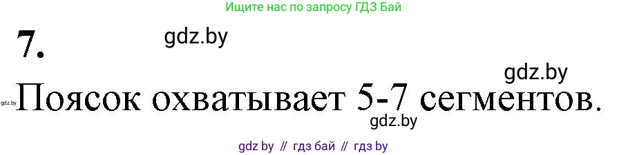 Биология, 8 класс рабочая тетрадь, автор: Лисов Николай Дмитриевич, издательство Аверсэв, Минск, 2018, зелёного цвета, страница 16, номер 7, Решение