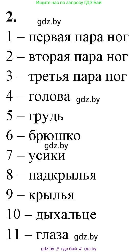 Биология, 8 класс рабочая тетрадь, автор: Лисов Николай Дмитриевич, издательство Аверсэв, Минск, 2018, зелёного цвета, страница 43, номер 2, Решение