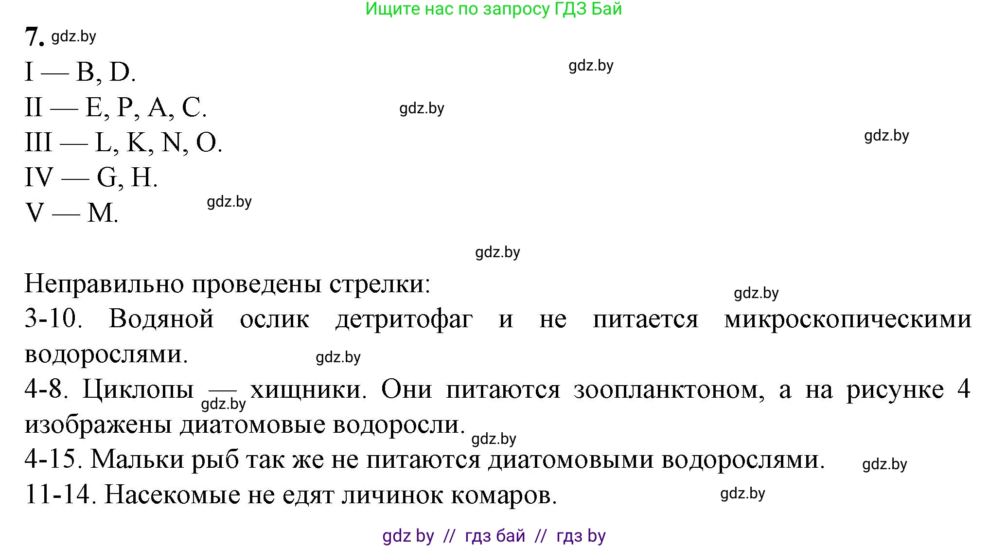 Биология, 10 класс Тетрадь для лабораторных и практических работ, автор: Хруцкая Тамара Викторовна, издательство Аверсэв, Минск, 2022, зелёного цвета, страница 26, номер 7, Решение