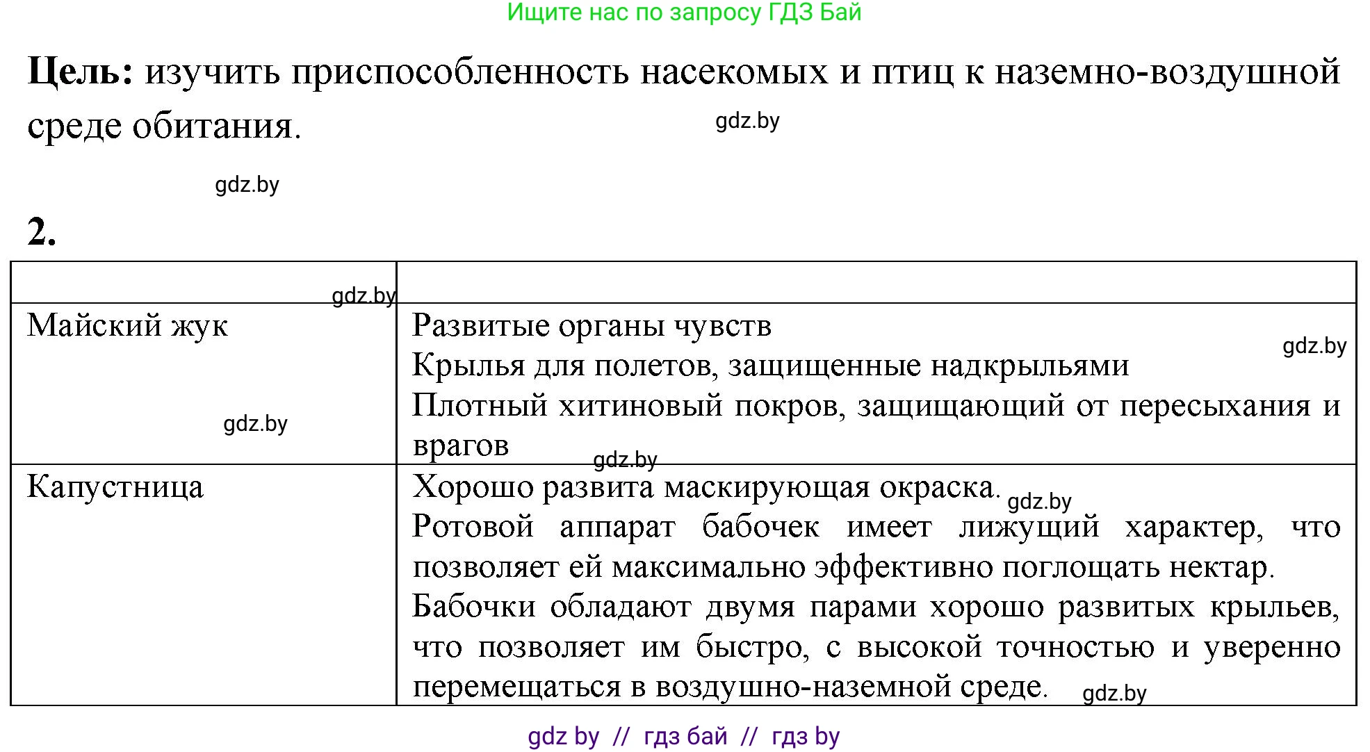 Биология, 10 класс Тетрадь для лабораторных и практических работ, автор: Хруцкая Тамара Викторовна, издательство Аверсэв, Минск, 2020, зелёного цвета, страница 34, номер 2, Решение