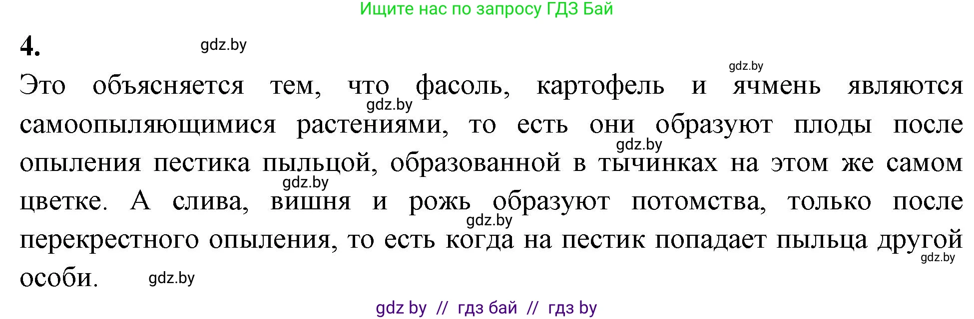 Биология, 10 класс рабочая тетрадь, автор: Хруцкая Тамара Викторовна, издательство Аверсэв, Минск, 2020, оранжевого цвета, страница 61, номер 4, Решение