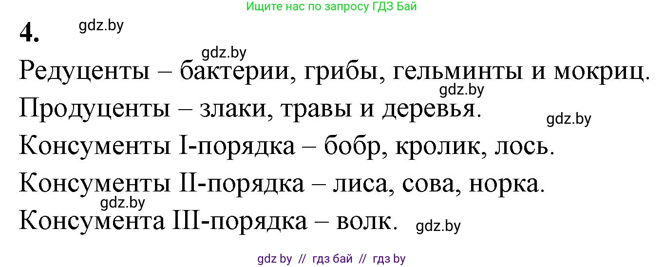 Биология, 10 класс рабочая тетрадь, автор: Хруцкая Тамара Викторовна, издательство Аверсэв, Минск, 2020, оранжевого цвета, страница 91, номер 4, Решение