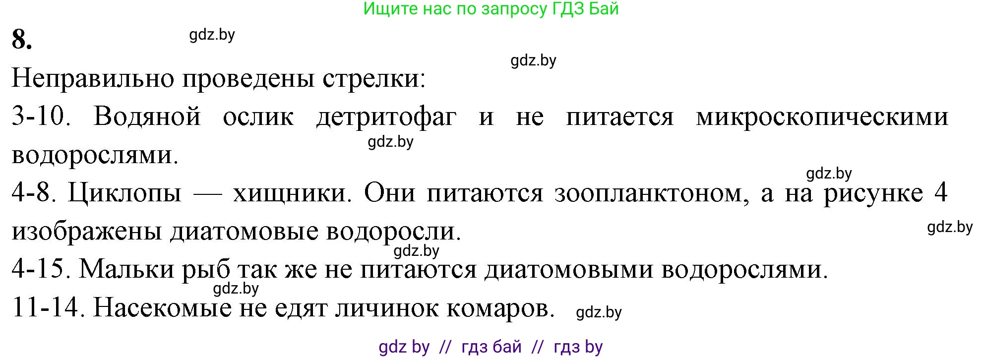Биология, 10 класс рабочая тетрадь, автор: Хруцкая Тамара Викторовна, издательство Аверсэв, Минск, 2020, оранжевого цвета, страница 93, номер 8, Решение