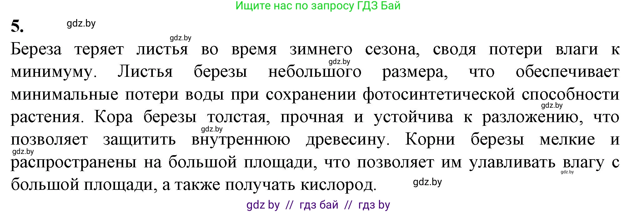 Биология, 10 класс рабочая тетрадь, авторы: Маглыш Сабина Степановна, Кравченко Вячеслав Анатольевич, издательство Аверсэв, Минск, 2021, страница 20, номер 5, Решение