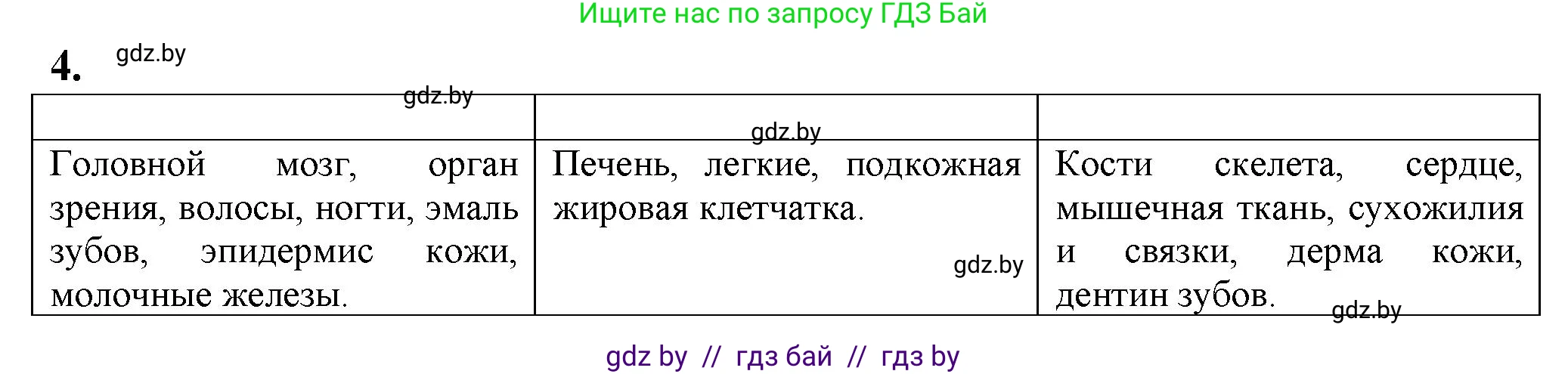 Биология, 10 класс рабочая тетрадь, авторы: Маглыш Сабина Степановна, Кравченко Вячеслав Анатольевич, издательство Аверсэв, Минск, 2021, страница 67, номер 4, Решение