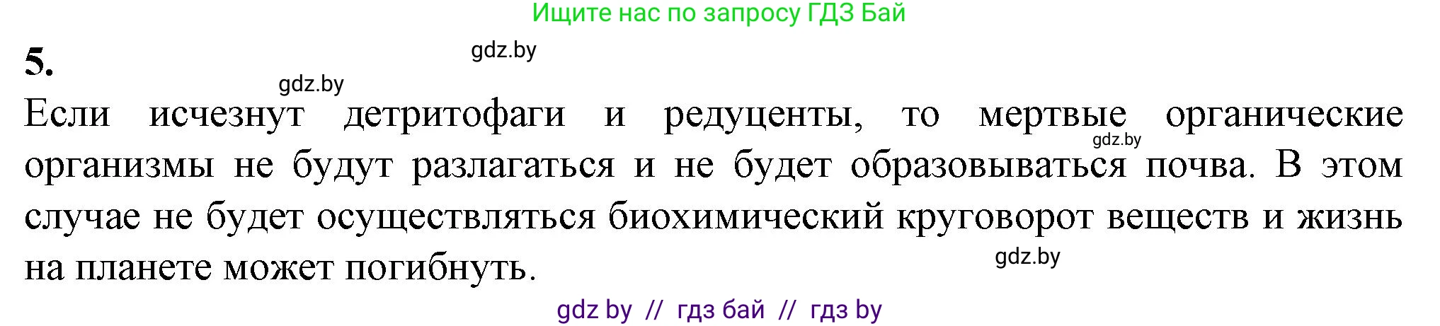 Биология, 10 класс рабочая тетрадь, авторы: Маглыш Сабина Степановна, Кравченко Вячеслав Анатольевич, издательство Аверсэв, Минск, 2021, страница 90, номер 5, Решение
