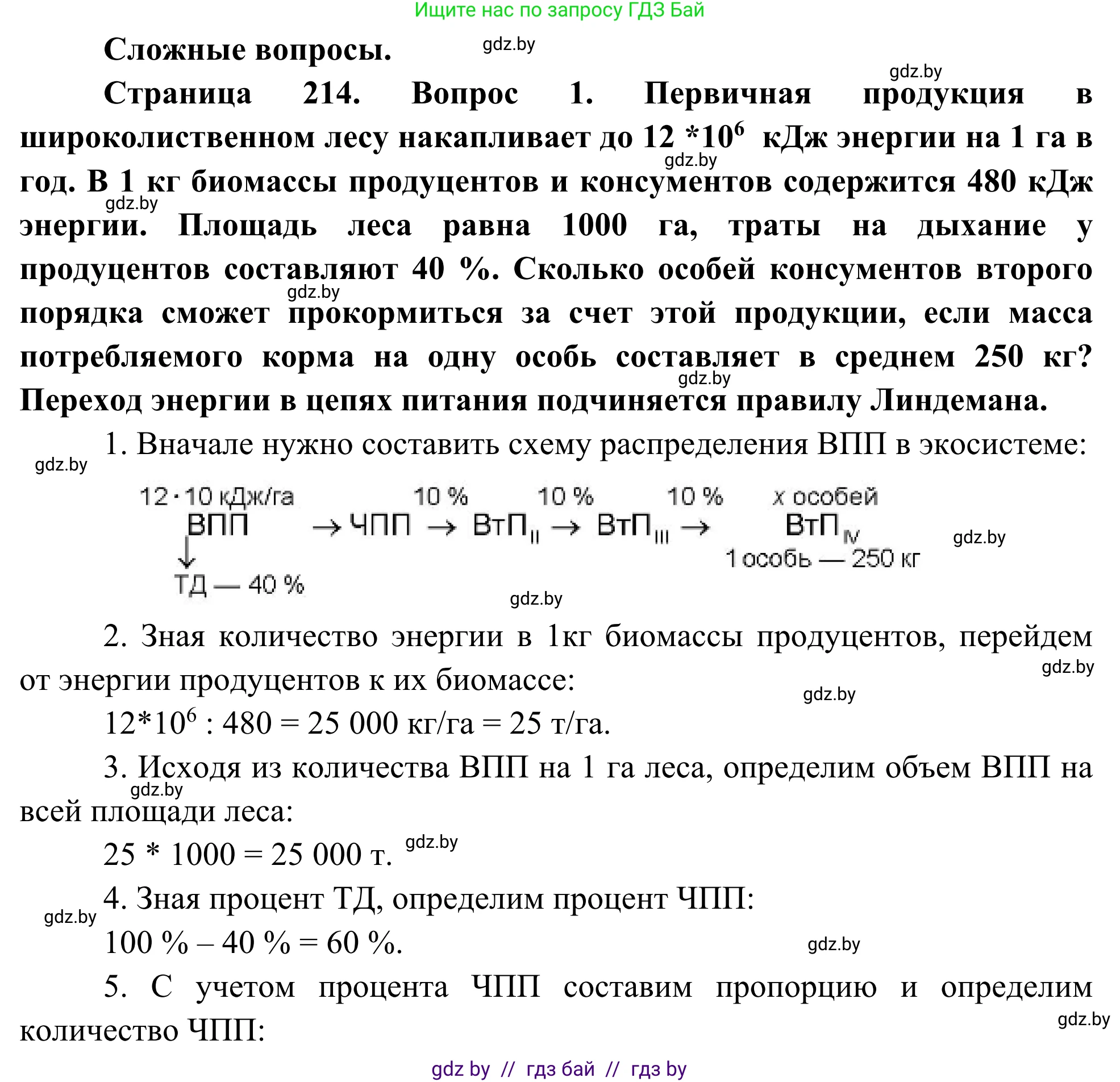 Биология, 10 класс Учебник, авторы: Маглыш Сабина Степановна, Кравченко Вячеслав Анатольевич, Довгун Татьяна Яновна, издательство Народная асвета, Минск, 2020, зелёного цвета, страница 214, Решение