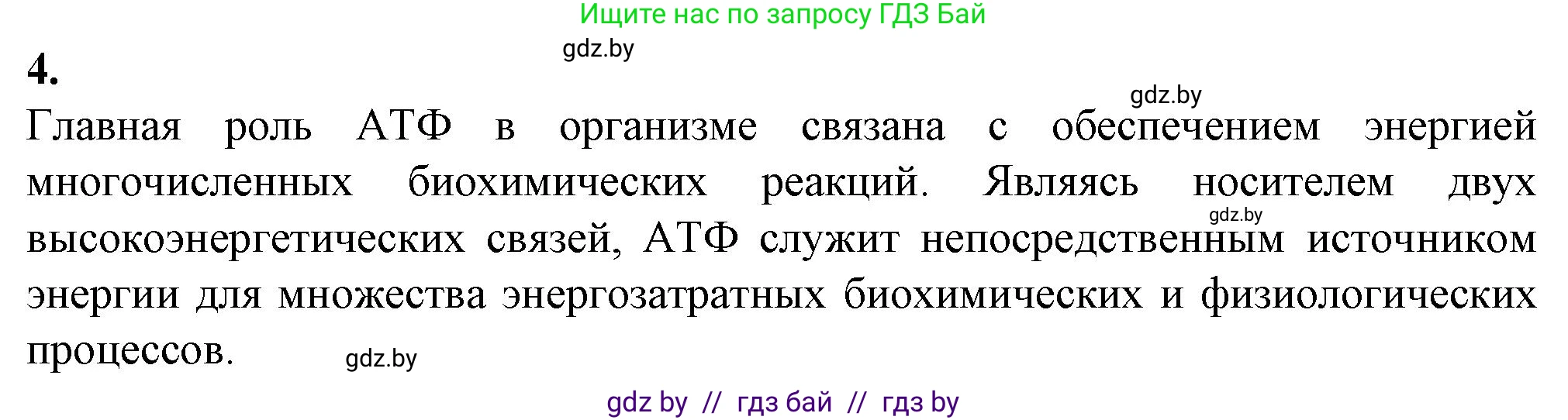 Биология, 11 класс рабочая тетрадь, авторы: Дашков Максим Леонидович, Головач Алексей Михайлович, издательство Аверсэв, Минск, 2021, жёлтого цвета, страница 19, номер 4, Решение