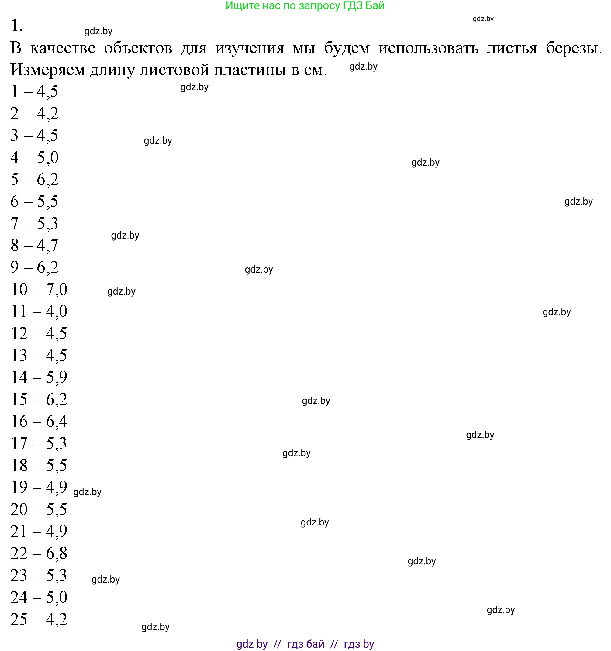 Биология, 11 класс Тетрадь для лабораторных и практических работ, автор: Хруцкая Тамара Викторовна, издательство Аверсэв, Минск, 2021, жёлтого цвета, страница 77, номер 1, Решение