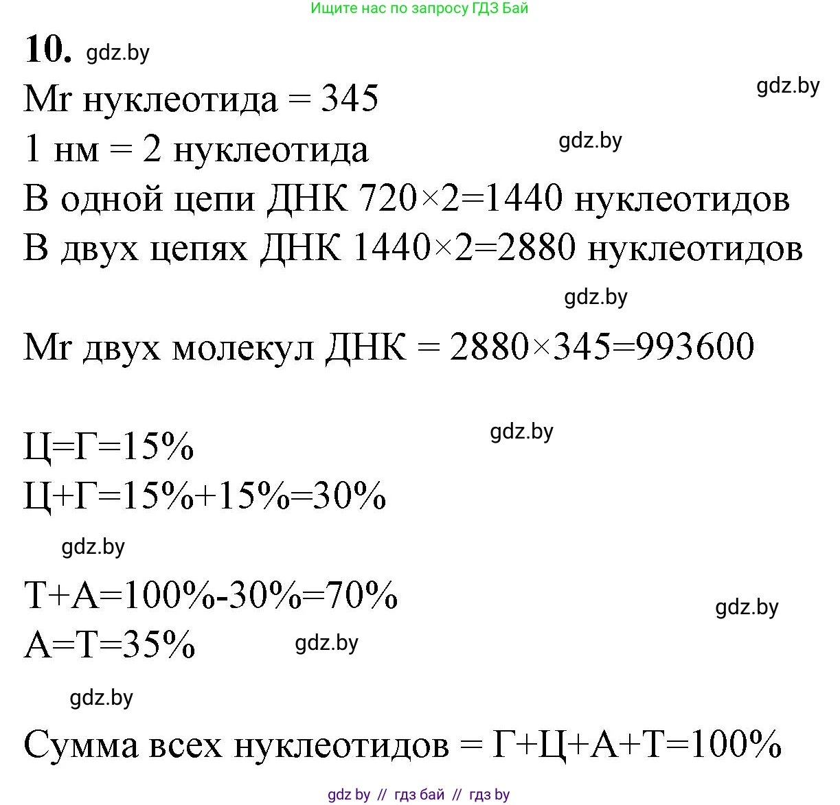 Биология, 11 класс Тетрадь для лабораторных и практических работ, автор: Хруцкая Тамара Викторовна, издательство Аверсэв, Минск, 2021, жёлтого цвета, страница 31, номер 10, Решение