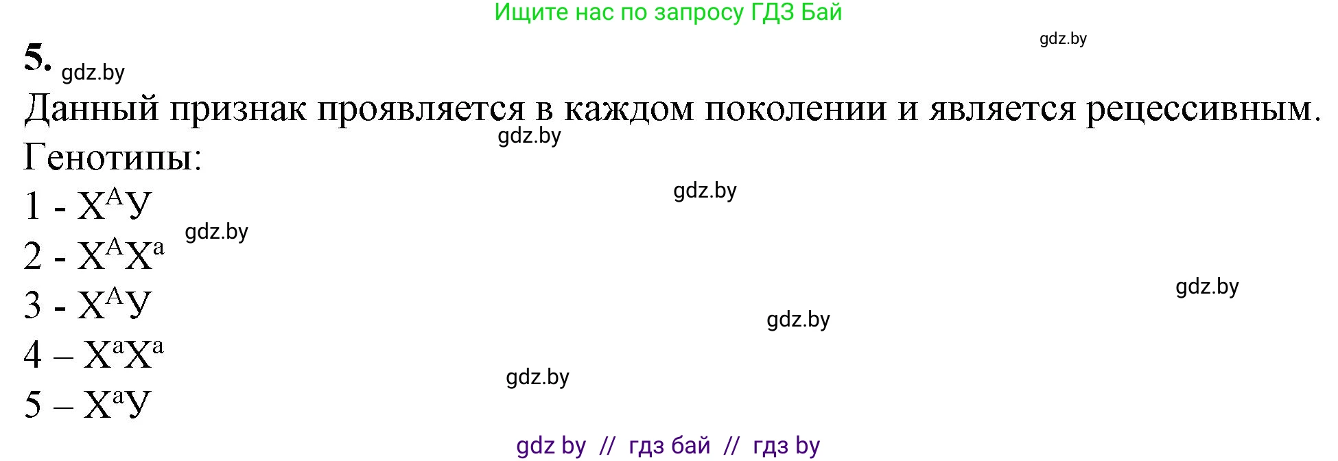 Биология, 11 класс Тетрадь для лабораторных и практических работ, автор: Хруцкая Тамара Викторовна, издательство Аверсэв, Минск, 2021, жёлтого цвета, страница 85, номер 5, Решение