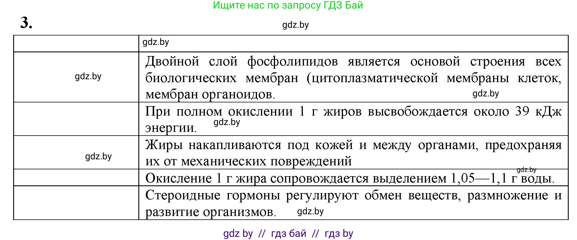 Биология, 11 класс рабочая тетрадь, автор: Хруцкая Тамара Викторовна, издательство Аверсэв, Минск, 2021, зелёного цвета, страница 13, номер 3, Решение