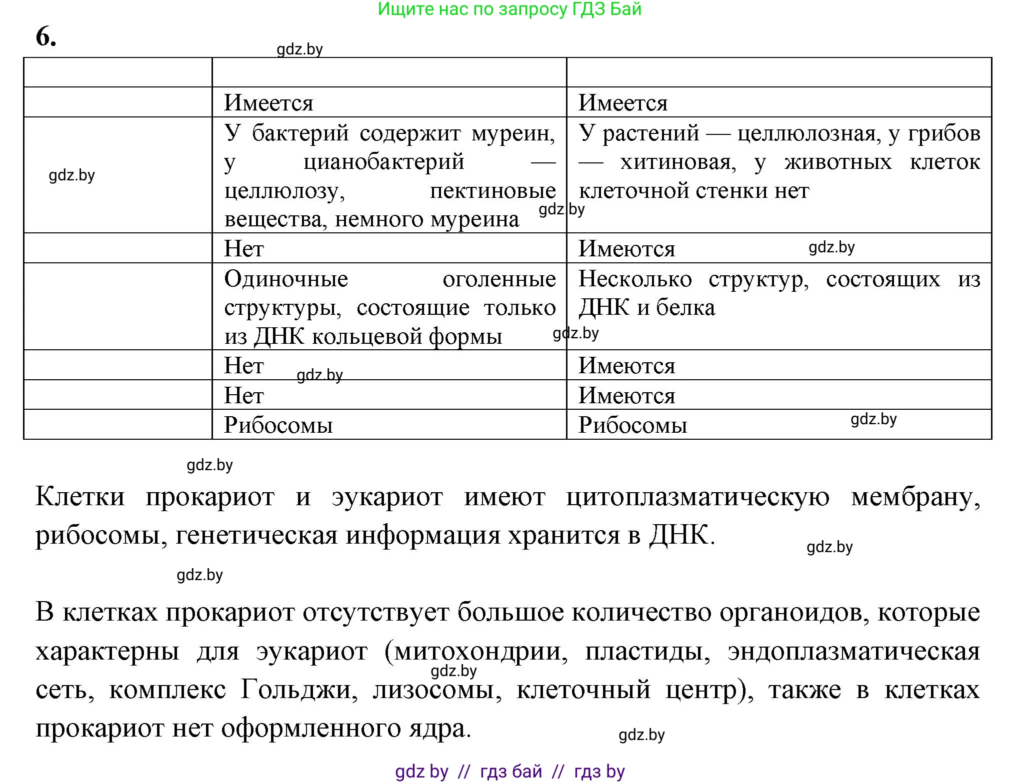 Биология, 11 класс рабочая тетрадь, автор: Хруцкая Тамара Викторовна, издательство Аверсэв, Минск, 2021, зелёного цвета, страница 30, номер 6, Решение