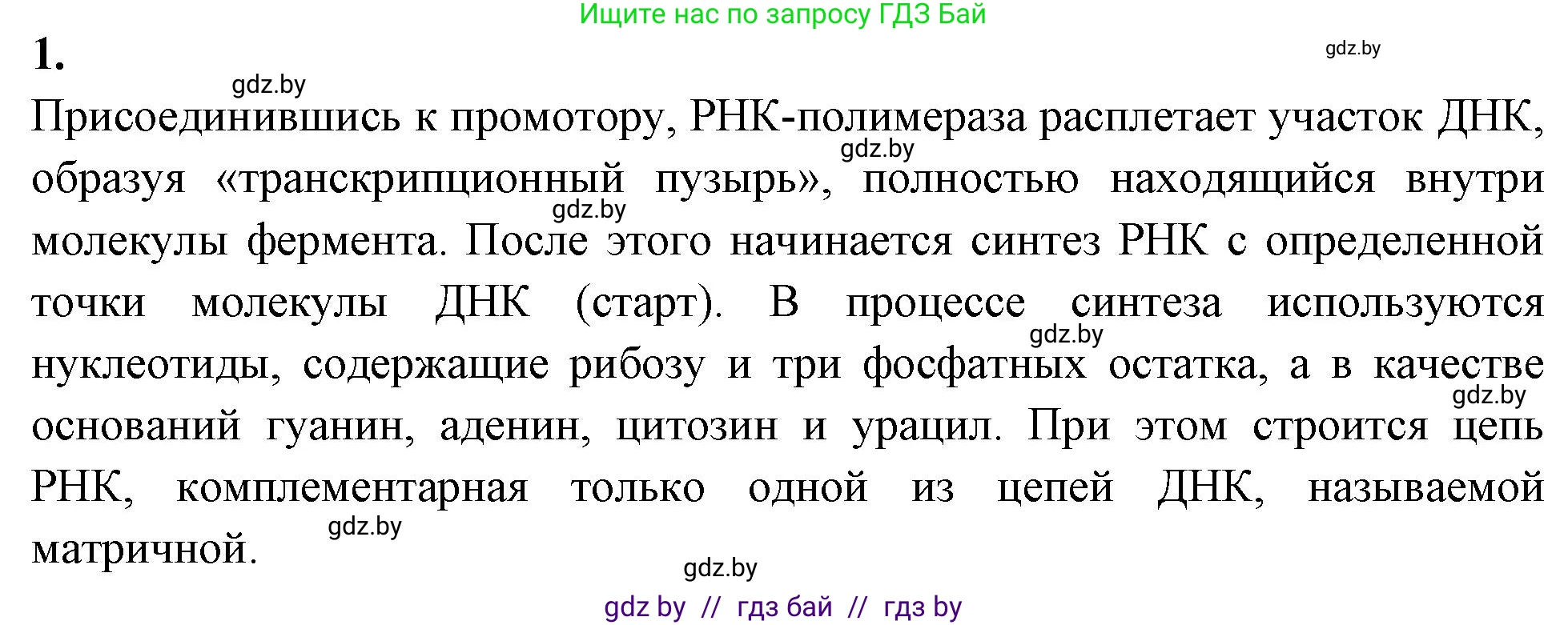 Биология, 11 класс рабочая тетрадь, автор: Хруцкая Тамара Викторовна, издательство Аверсэв, Минск, 2021, зелёного цвета, страница 47, номер 1, Решение