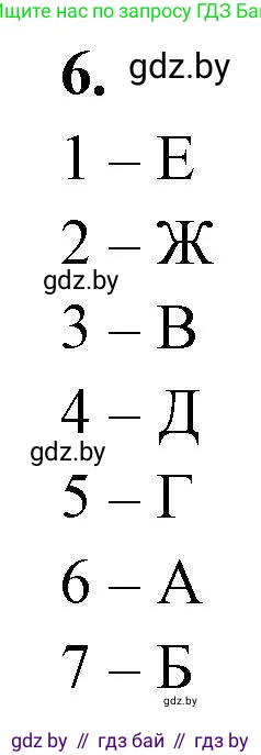 Биология, 11 класс рабочая тетрадь, автор: Хруцкая Тамара Викторовна, издательство Аверсэв, Минск, 2021, зелёного цвета, страница 67, номер 6, Решение