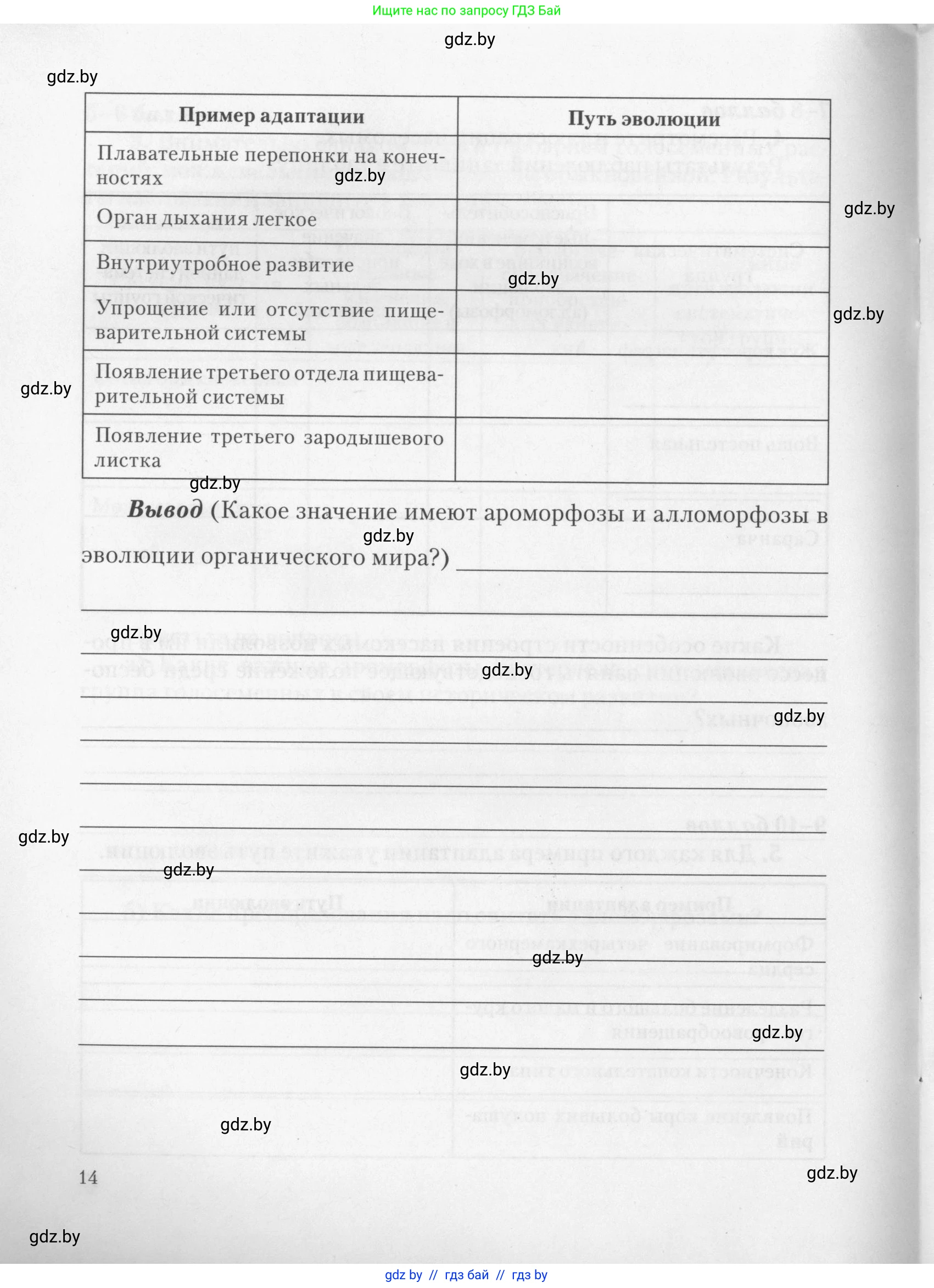 Биология, 11 класс тетрадь для практических и лабораторных работ, экскурсий, автор: Новик Ирина Михайловна, издательство Сэр-Вит, Минск, 2019, розового цвета, страница 14