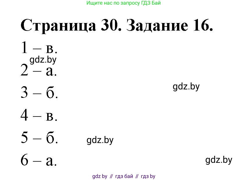 Человек и мир, 5 класс Практикум, авторы: Кольмакова Елена Генадьевна, Сарычева Ольга Владимировна, издательство Аверсэв, Минск, 2022, голубого цвета, страница 30, номер 16, Решение