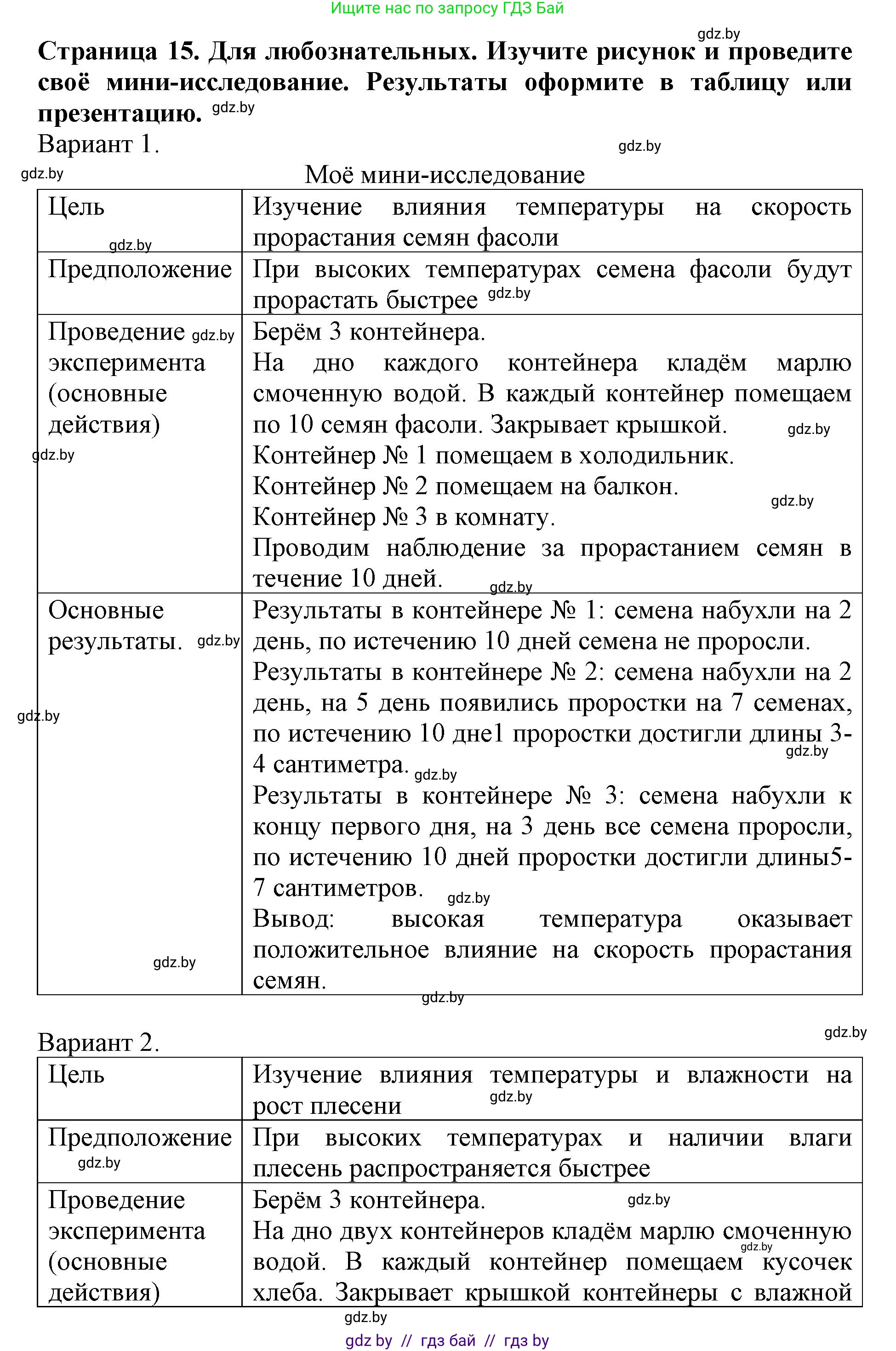 Человек и мир, 5 класс рабочая тетрадь, авторы: Лопух Пётр Степанович, Шкель Людмила Валерьевна, издательство Аверсэв, Минск, 2022, страница 15, номер 1, Решение