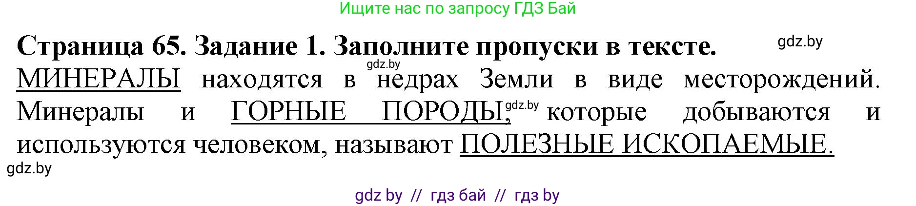 Человек и мир, 5 класс рабочая тетрадь, авторы: Лопух Пётр Степанович, Шкель Людмила Валерьевна, издательство Аверсэв, Минск, 2022, страница 65, номер 2, Решение