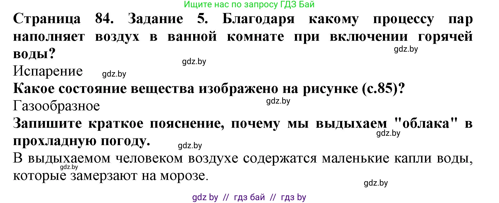 Человек и мир, 5 класс рабочая тетрадь, авторы: Лопух Пётр Степанович, Шкель Людмила Валерьевна, издательство Аверсэв, Минск, 2022, страница 84, номер 5, Решение
