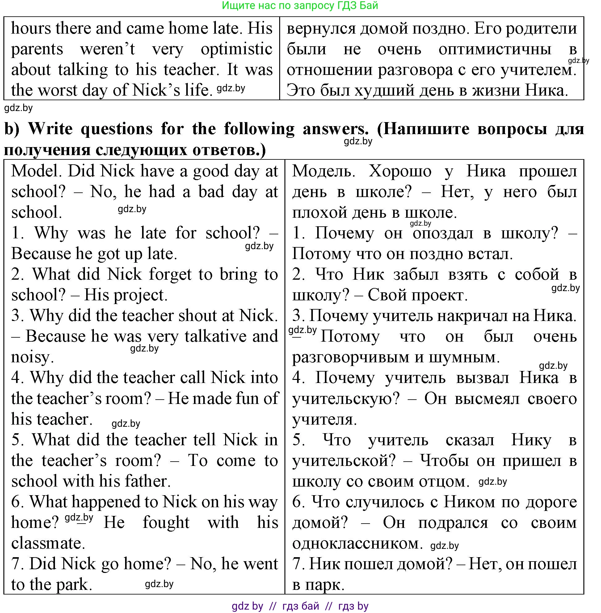 Английский язык (english), 6 класс Тетрадь по грамматике (grammar), авторы: Севрюкова Татьяна Юрьевна, Юхнель Наталья Валентиновна, Бушуева Эдите Владиславовна, издательство Аверсэв, Минск, 2022, зелёного цвета, страница 14, номер 2, Решение (продолжение 2)