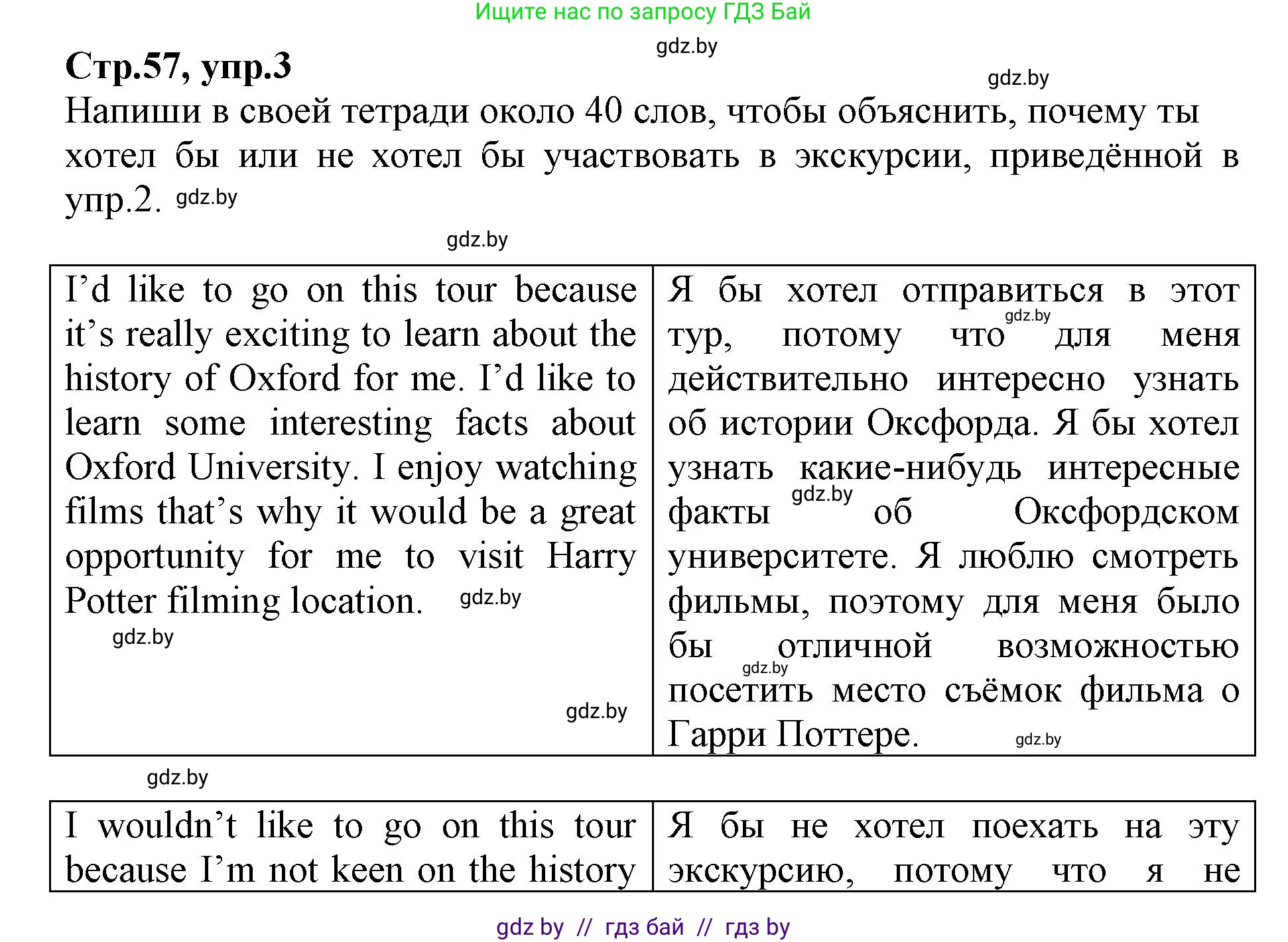 Английский язык (english), 7 класс Рабочая тетрадь (workbook), авторы: Демченко Наталья Валентиновна, Севрюкова Татьяна Юрьевна, Наумова Елена Георгиевна, Юхнель Наталья Валентиновна, Манешина А В, Маслёнченко Н А, Рыбалко О Н, издательство Аверсэв, Минск, 2021, голубого цвета, Часть ( Part) 2, страница 57, номер 3, Решение