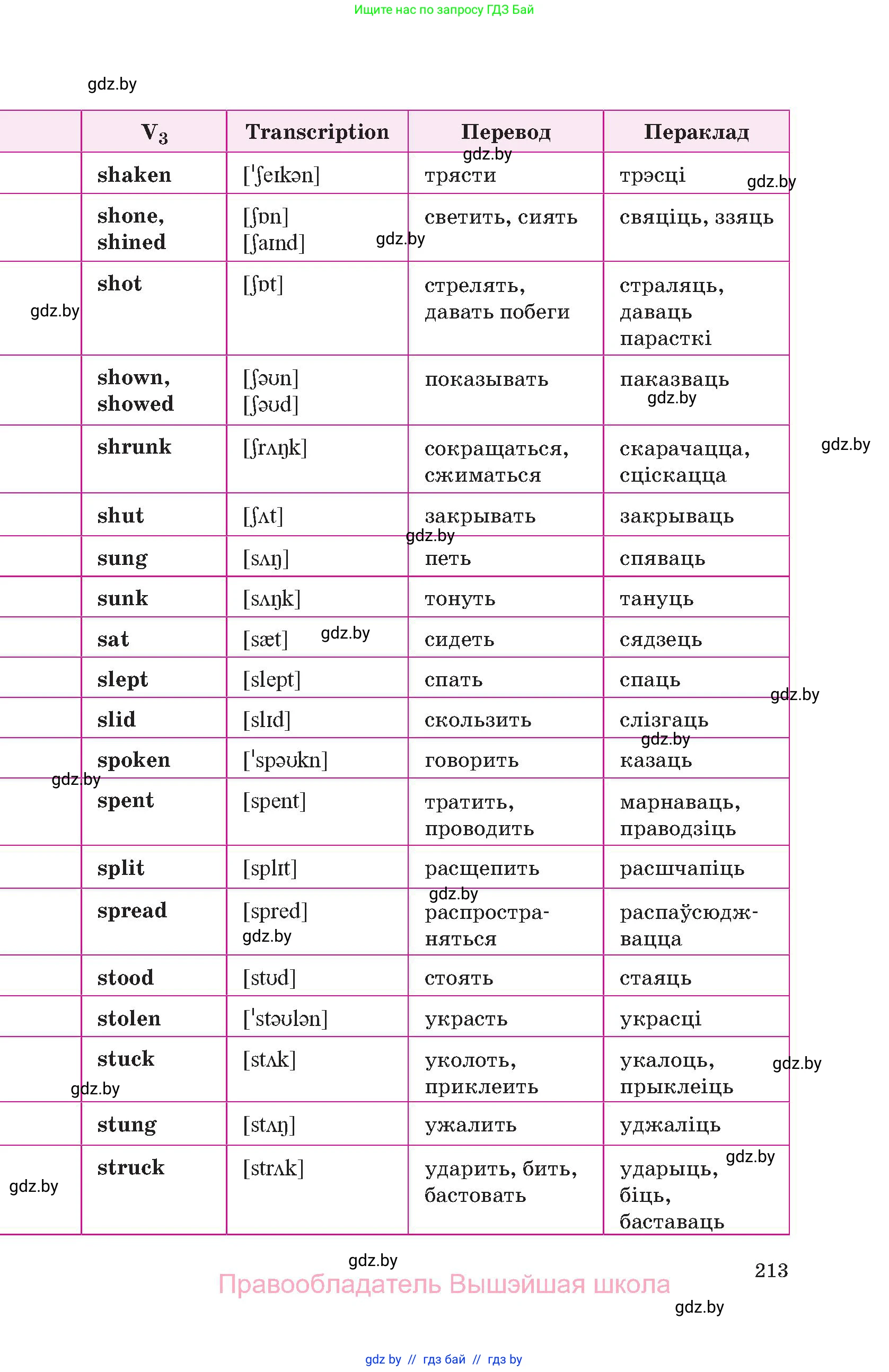 Английский язык (english), 10 класс Учебник (Student's book), авторы: Демченко Наталья Валентиновна, Юхнель Наталья Валентиновна, Севрюкова Татьяна Юрьевна, Бушуева Эдите Владиславовна, Лапицкая Людмила Михайловна (Lapitskaya Ludmila), издательство Вышэйшая школа, Минск, 2021, голубого цвета, страница 213
