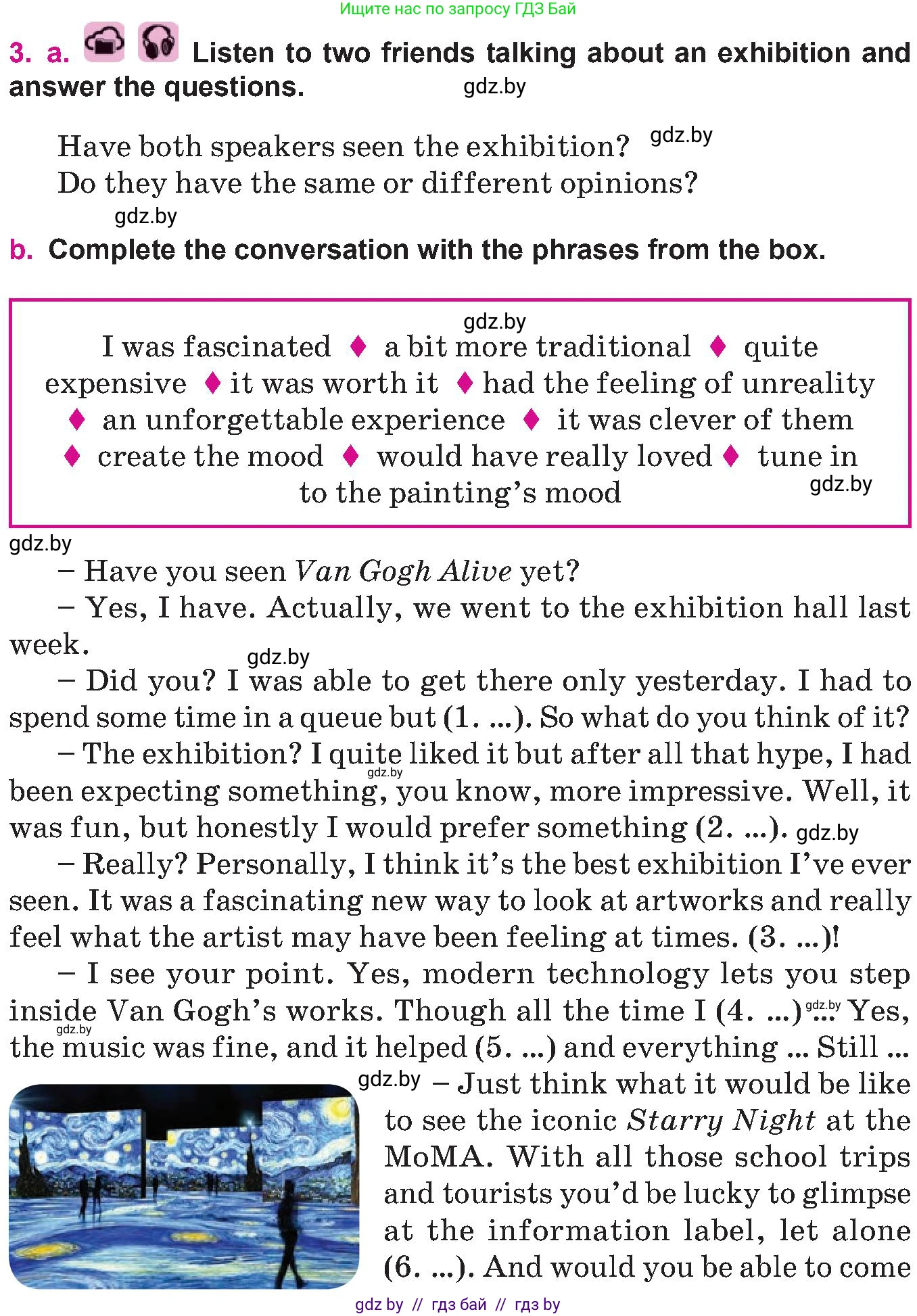 Английский язык (english), 10 класс Учебник (Student's book), авторы: Демченко Наталья Валентиновна, Юхнель Наталья Валентиновна, Севрюкова Татьяна Юрьевна, Бушуева Эдите Владиславовна, Лапицкая Людмила Михайловна (Lapitskaya Ludmila), издательство Вышэйшая школа, Минск, 2021, голубого цвета, Часть ( Part) 2, страница 28, номер 3, Условие