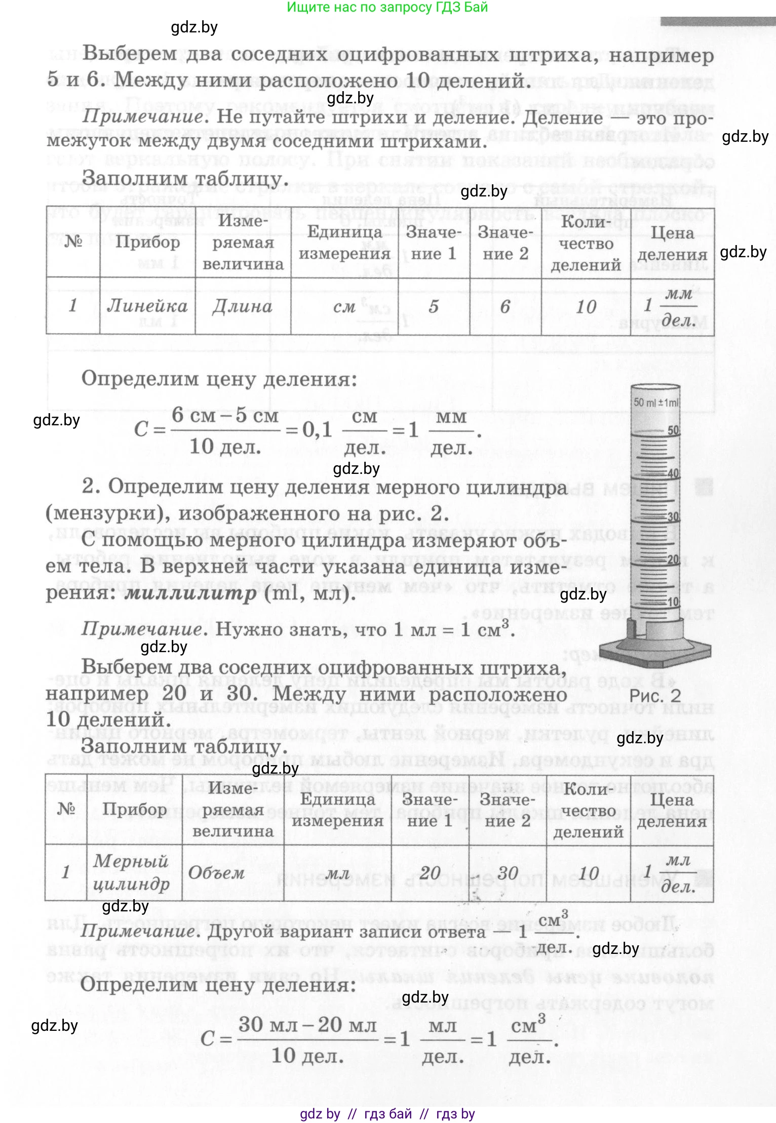 Физика, 7 класс Самостоятельные и контрольные работы, автор: Шабусов Анатолий Константинович, издательство Новое знание, Минск, 2021, салатового цвета, страница 8, номер №1, Условие (продолжение 2)