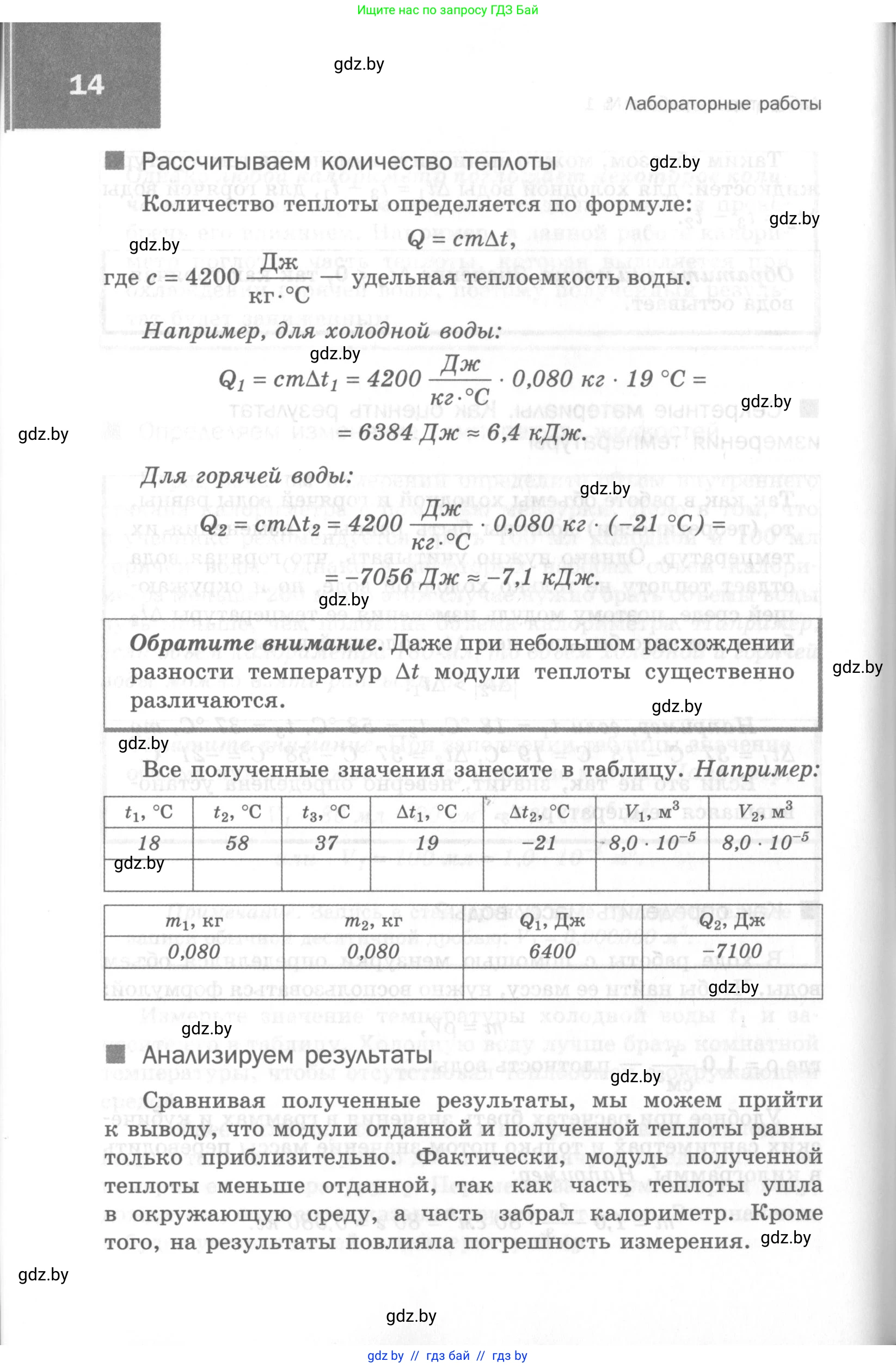 Физика, 8 класс Самостоятельные и контрольные работы, авторы: Шабусов Анатолий Константинович, Дубина Максим Викторович, издательство Новое знание, Минск, 2021, жёлтого цвета, страница 14