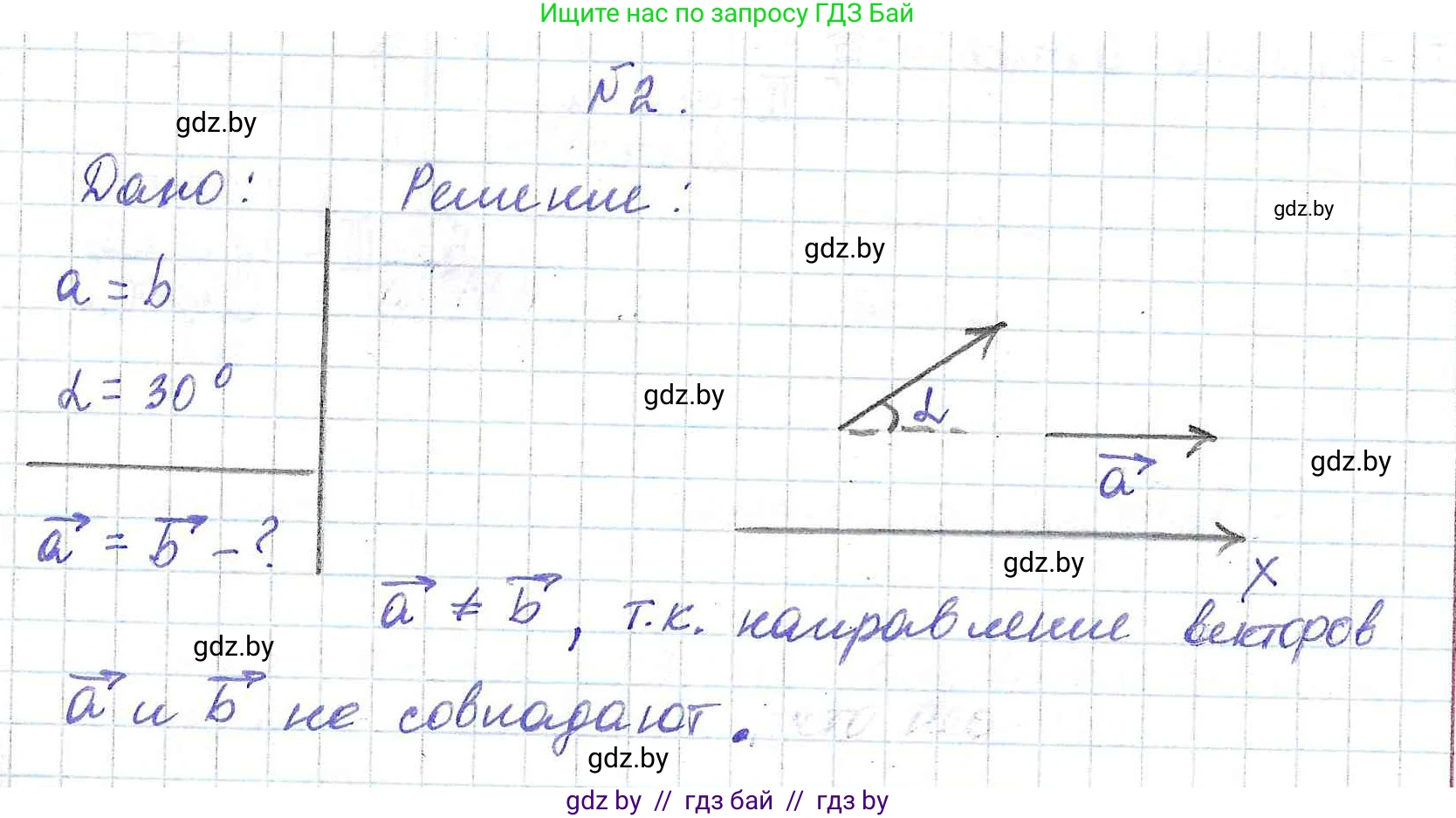 Физика, 9 класс Сборник задач, авторы: Исаченкова Лариса Артёмовна, Дорофейчик Владимир Владимирович, Захаревич Екатерина Васильевна, Пальчик Геннадий Владимирович, издательство Аверсэв, Минск, 2021, страница 9, номер 2, Решение 2