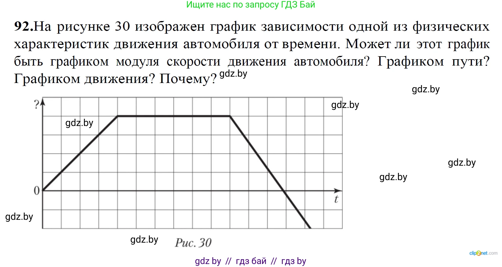 Физика, 9 класс Сборник задач, авторы: Исаченкова Лариса Артёмовна, Дорофейчик Владимир Владимирович, Захаревич Екатерина Васильевна, Пальчик Геннадий Владимирович, издательство Аверсэв, Минск, 2021, страница 27, номер 92, Решение 2