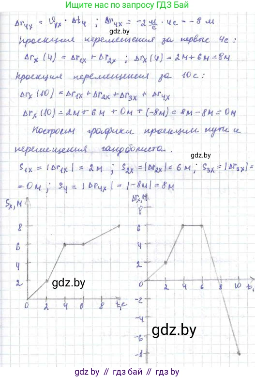 Физика, 9 класс Сборник задач, авторы: Исаченкова Лариса Артёмовна, Дорофейчик Владимир Владимирович, Захаревич Екатерина Васильевна, Пальчик Геннадий Владимирович, издательство Аверсэв, Минск, 2021, страница 29, номер 97, Решение 2 (продолжение 2)