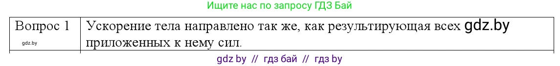 Физика, 9 класс Учебник, авторы: Исаченкова Лариса Артёмовна, Сокольский Анатолий Алексеевич, Захаревич Екатерина Васильевна, издательство Народная асвета, Минск, 2019, страница 78, номер 1, Решение 1