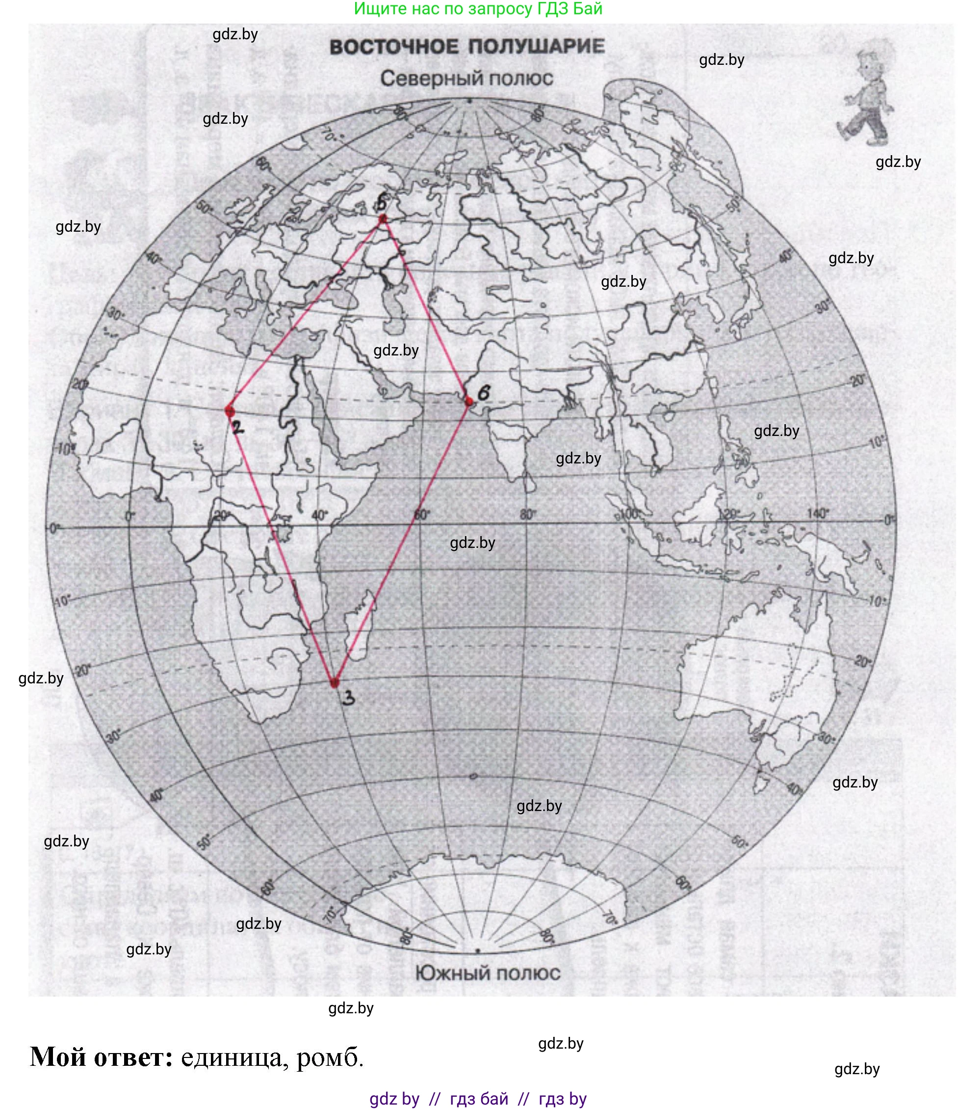 География, 6 класс Тетрадь для практических работ, авторы: Кольмакова Елена Генадьевна, Пикулик Валентина Владимировна, издательство Аверсэв, Минск, 2023, страница 21, номер 5, Решение (продолжение 2)