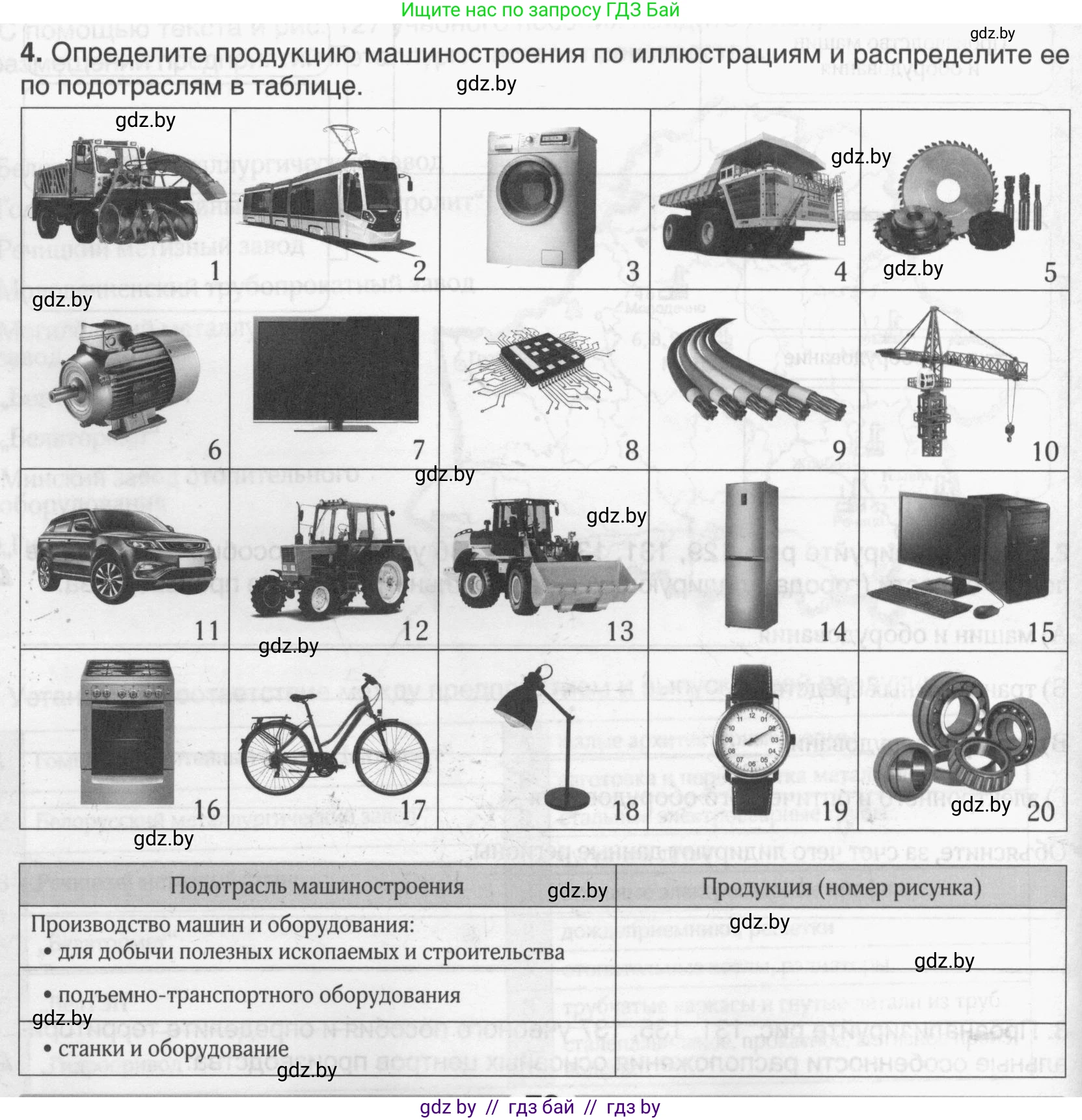 География, 9 класс рабочая тетрадь, авторы: Брилевский Михаил Николаевич, Климович Алеся Владимировна, издательство Белкартография, Минск, 2021, бирюзового цвета, страница 78, номер 4, Условие