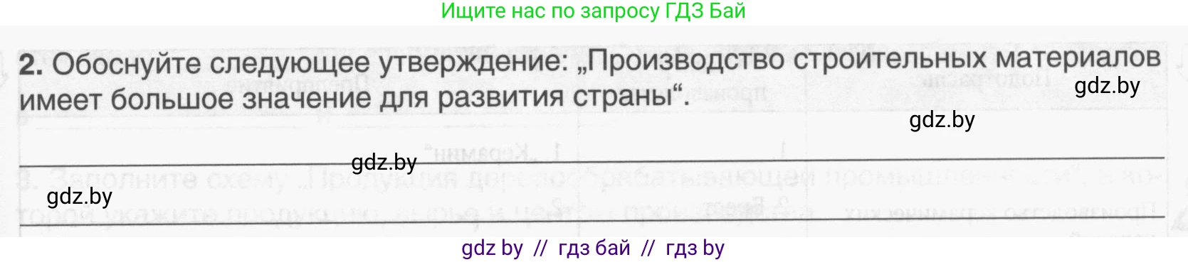 География, 9 класс рабочая тетрадь, авторы: Брилевский Михаил Николаевич, Климович Алеся Владимировна, издательство Белкартография, Минск, 2021, бирюзового цвета, страница 83, номер 2, Условие