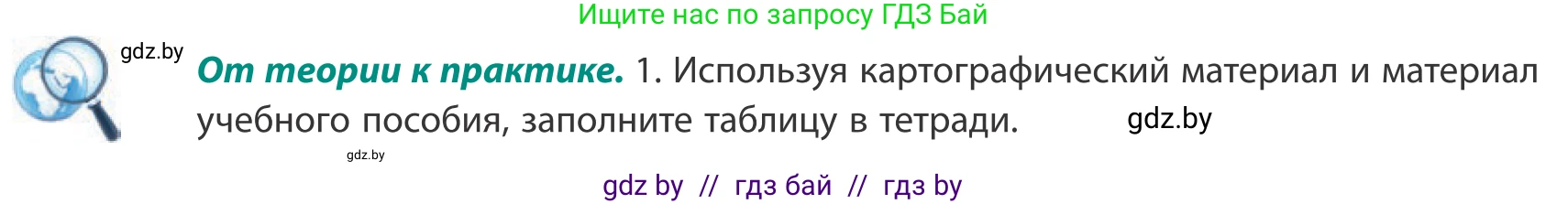 География, 10 класс Учебник, авторы: Антипова Екатерина Анатольевна, Гузова Ольга Николаевна, издательство Адукацыя i выхаванне, Минск, 2019, страница 169, Условие