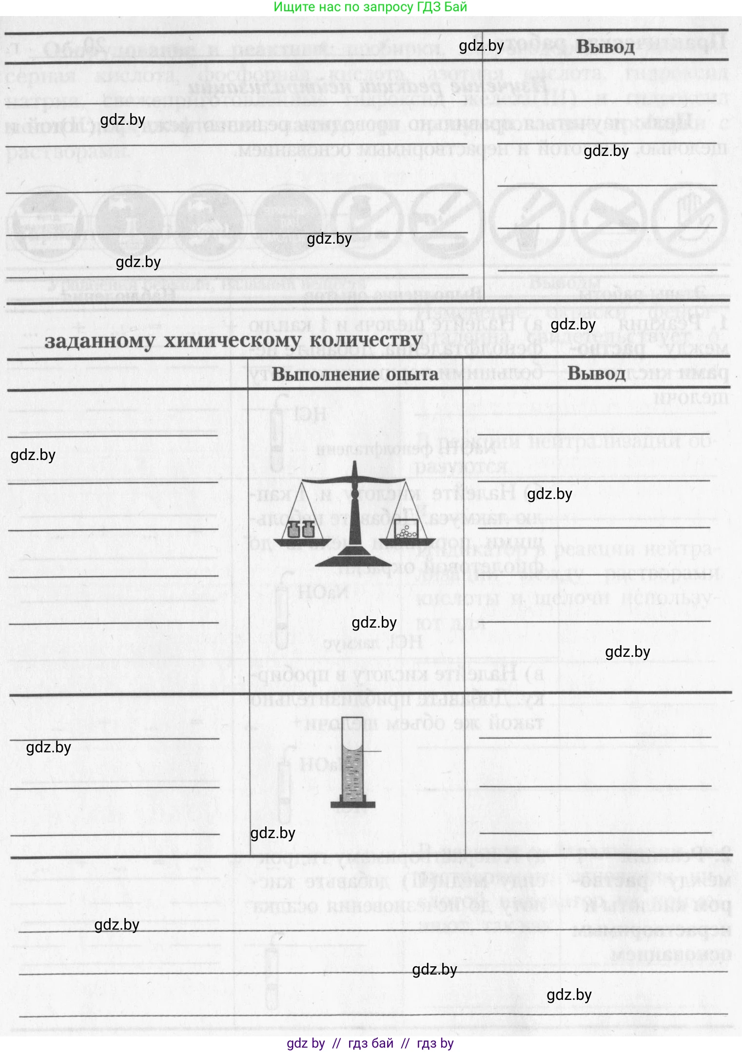 Химия, 8 класс Тетрадь для практических работ, автор: Борушко Ирина Ивановна, издательство Сэр-Вит, Минск, 2022, розового цвета, Часть 1, страница 6, Условие (продолжение 4)