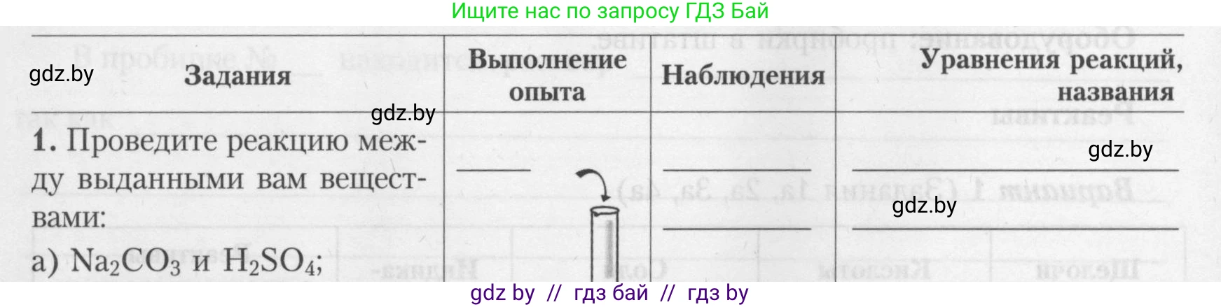 Химия, 9 класс Тетрадь для практических работ, автор: Борушко Ирина Ивановна, издательство Сэр-Вит, Минск, 2022, бирюзового цвета, Часть 1, страница 17, Условие (продолжение 2)