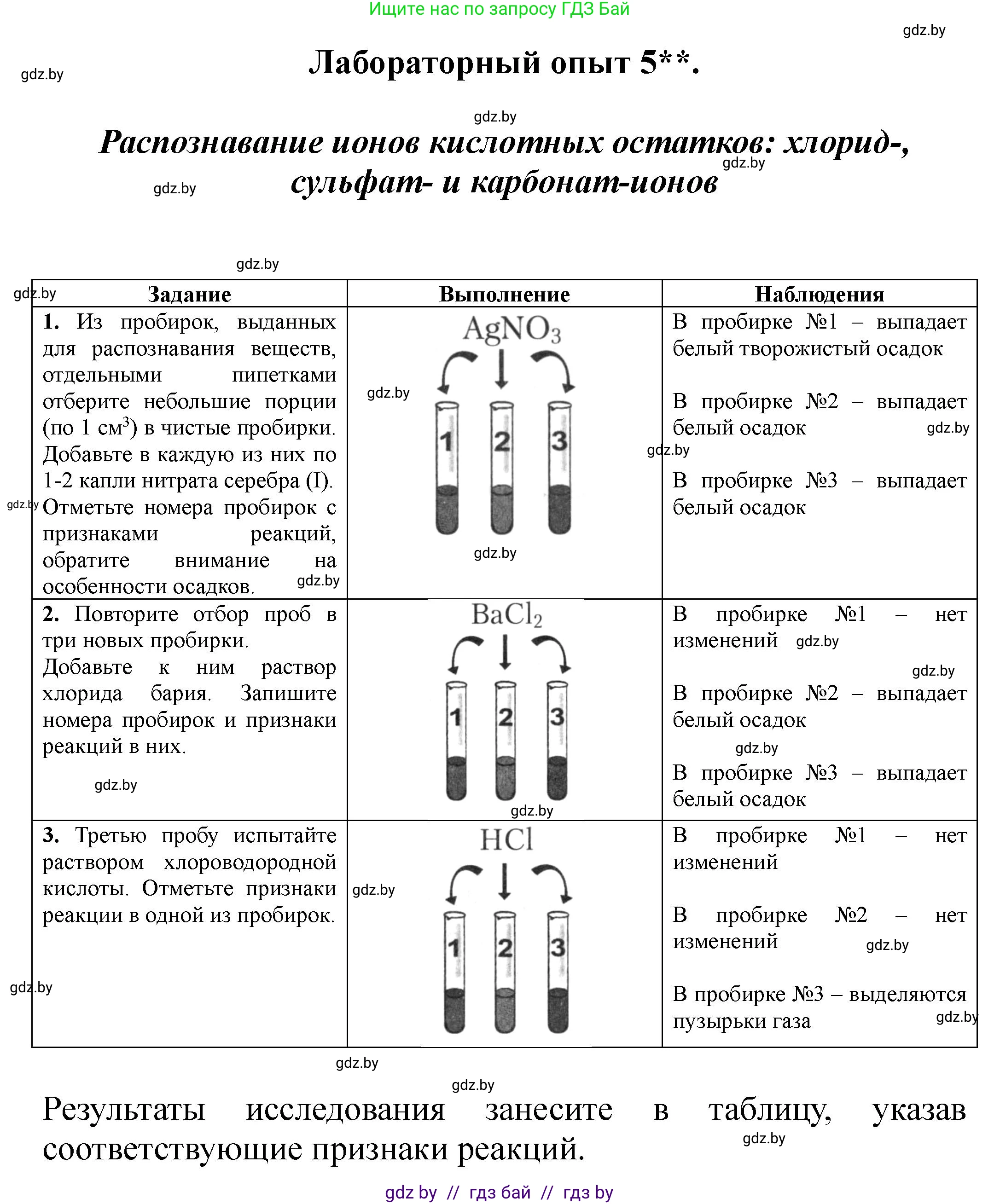 Химия, 9 класс Тетрадь для практических работ, автор: Борушко Ирина Ивановна, издательство Сэр-Вит, Минск, 2022, бирюзового цвета, Часть 2, страница 13, Решение